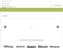 Tablet Screenshot of keystoneuniforms.com